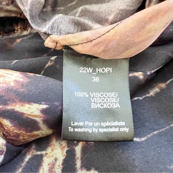 MESDEMOISELLES Hopi Jumpsuit Tie Dye Abstract Print Size 36 or 4 US - Picture 15 of 16